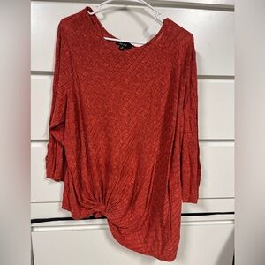 Alyx Orange Fall Tied Shirt 3x